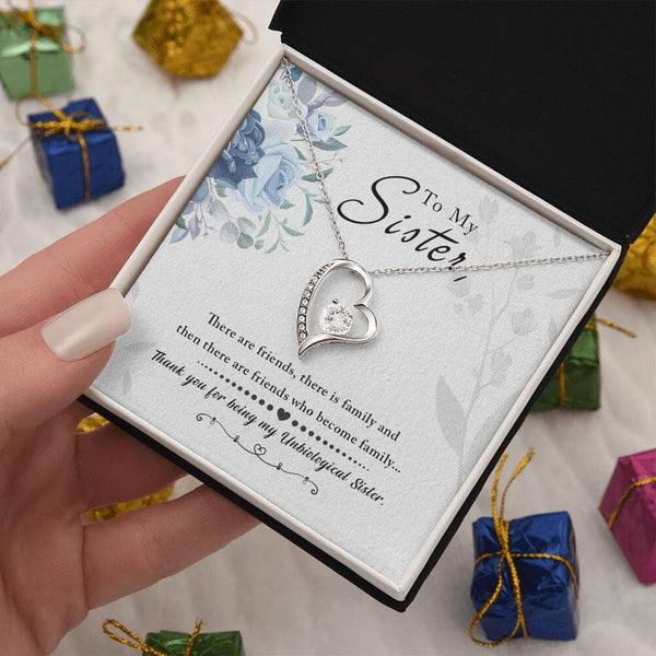 Unbreakable Bond: The Forever Love Necklace - A Heartfelt Tribute to Sisters by Choice Jewelry/ForeverLove ShineOn Fulfillment 