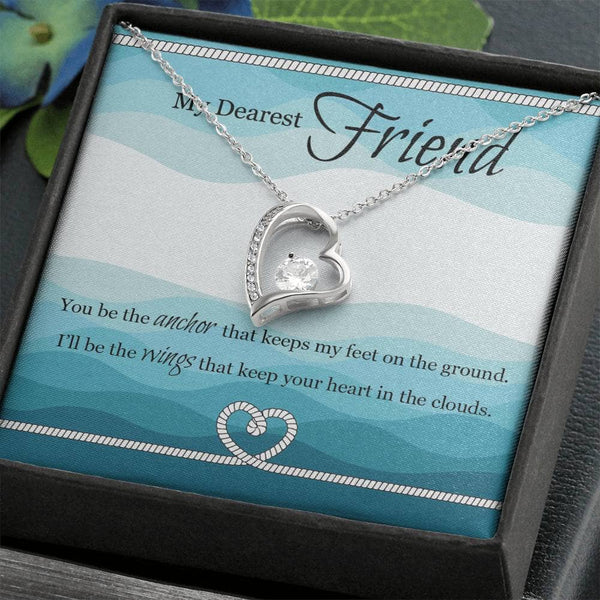 Unbreakable Bond: The Forever Love Necklace – A Symbol of Eternal Friendship Jewelry/ForeverLove ShineOn Fulfillment 