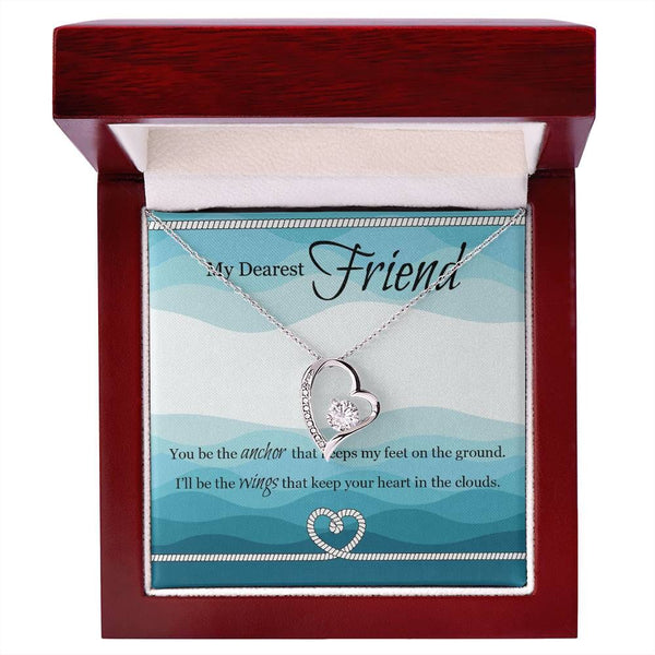 Unbreakable Bond: The Forever Love Necklace – A Symbol of Eternal Friendship Jewelry/ForeverLove ShineOn Fulfillment 