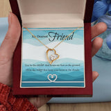 Unbreakable Bond: The Forever Love Necklace – A Symbol of Eternal Friendship Jewelry/ForeverLove ShineOn Fulfillment 18k Yellow Gold Finish Luxury Box 