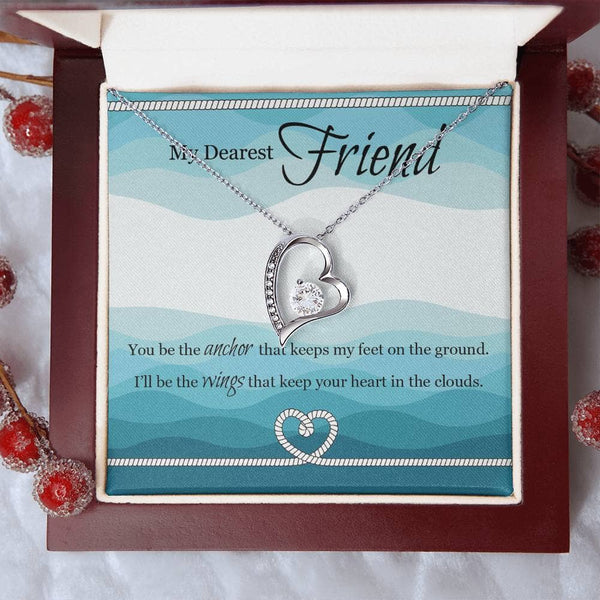 Unbreakable Bond: The Forever Love Necklace – A Symbol of Eternal Friendship Jewelry/ForeverLove ShineOn Fulfillment 