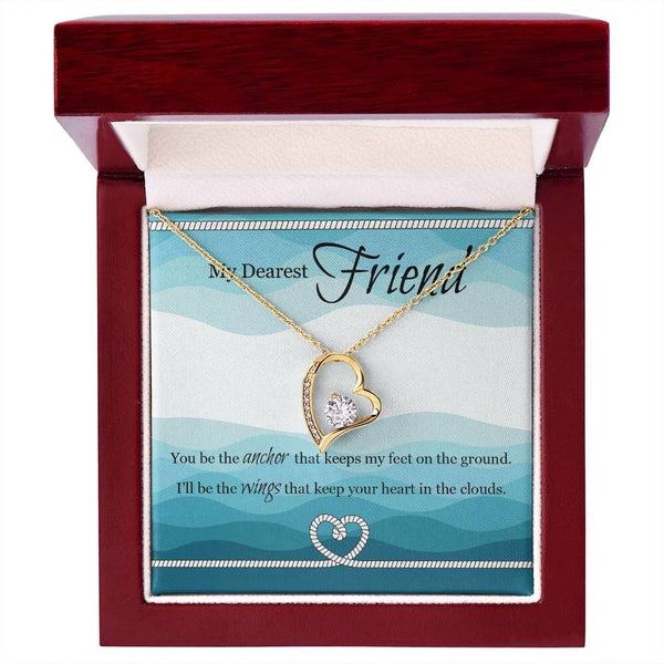 Unbreakable Bond: The Forever Love Necklace – A Symbol of Eternal Friendship Jewelry/ForeverLove ShineOn Fulfillment 