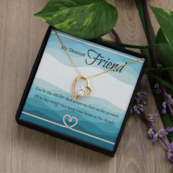 Unbreakable Bond: The Forever Love Necklace – A Symbol of Eternal Friendship Jewelry/ForeverLove ShineOn Fulfillment 