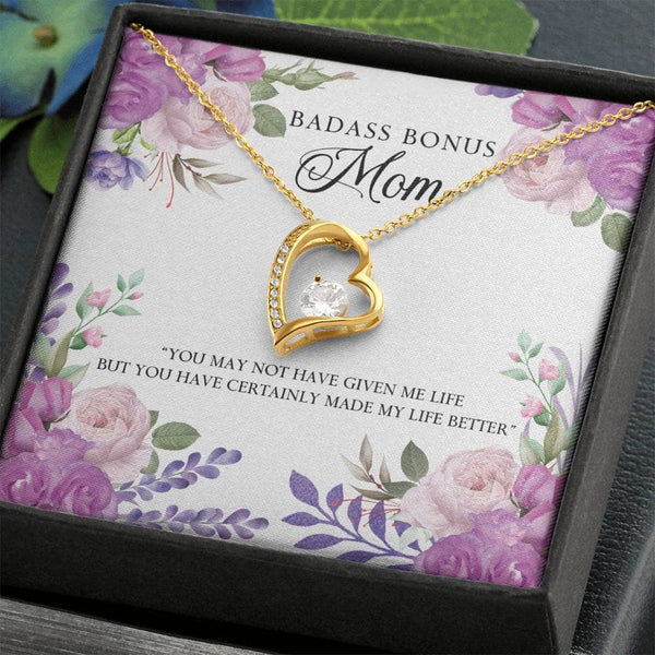 Unbreakable Bond: The Forever Love Necklace for the Remarkable Bonus Mom Jewelry/ForeverLove ShineOn Fulfillment 