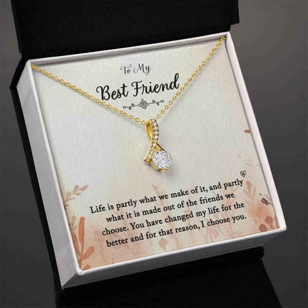 Unbreakable Bond: The Heartfelt Friendship Necklace - A Symbol of Lifelong Connection Jewelry/AlluringBeauty ShineOn Fulfillment 