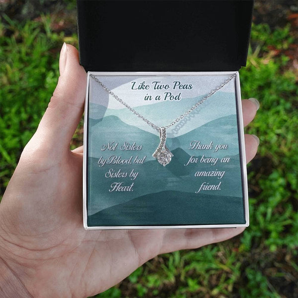 Unbreakable Bonds Necklace: Celebrate Eternal Friendship with a Touch of Elegance Jewelry/AlluringBeauty ShineOn Fulfillment White Gold Finish Standard Box 