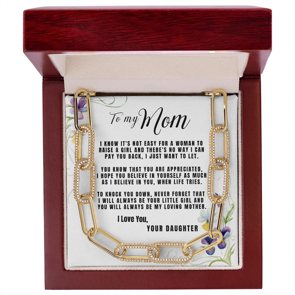 A beautifully designed necklace mom will love! - The Forever Linked Necklace Jewelry ShineOn Fulfillment 