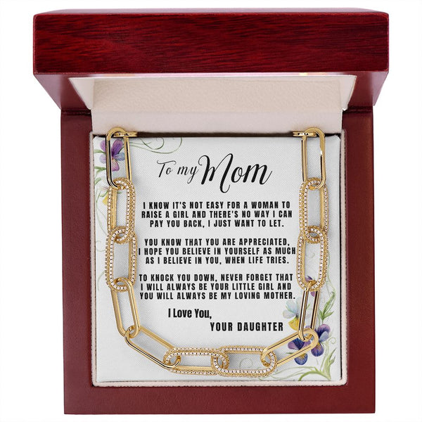 A beautifully designed necklace mom will love! - The Forever Linked Necklace Jewelry ShineOn Fulfillment 