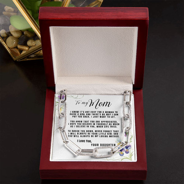 A beautifully designed necklace mom will love! - The Forever Linked Necklace Jewelry ShineOn Fulfillment 