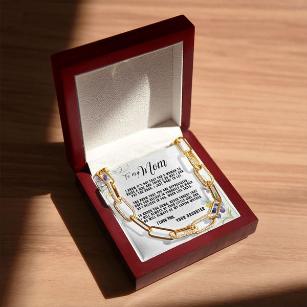 A beautifully designed necklace mom will love! - The Forever Linked Necklace Jewelry ShineOn Fulfillment 