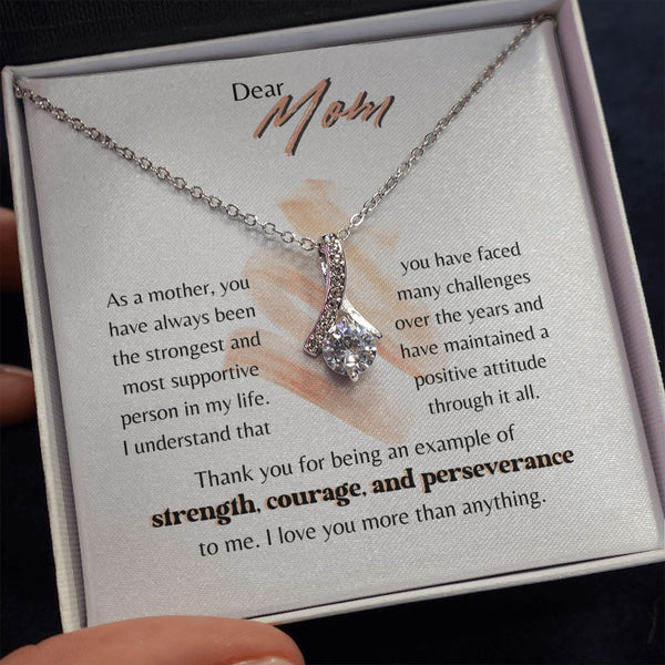 A gift for mom because she deserves the best - Alluring Beauty Necklace Jewelry ShineOn Fulfillment 