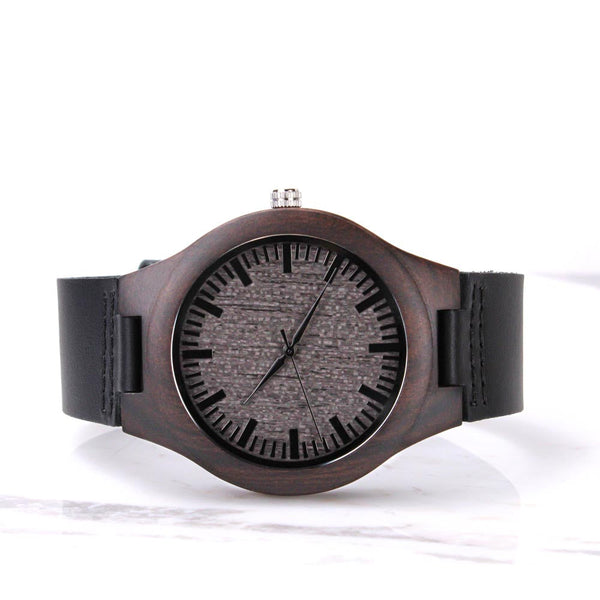 A mi hijo Amado - Los mejores capítulos de mi vida - Reloj de Madera Grabado Watches ShineOn Fulfillment 