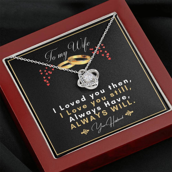 Almost Gone- To My Wife - Necklace Jewelry ShineOn Fulfillment 