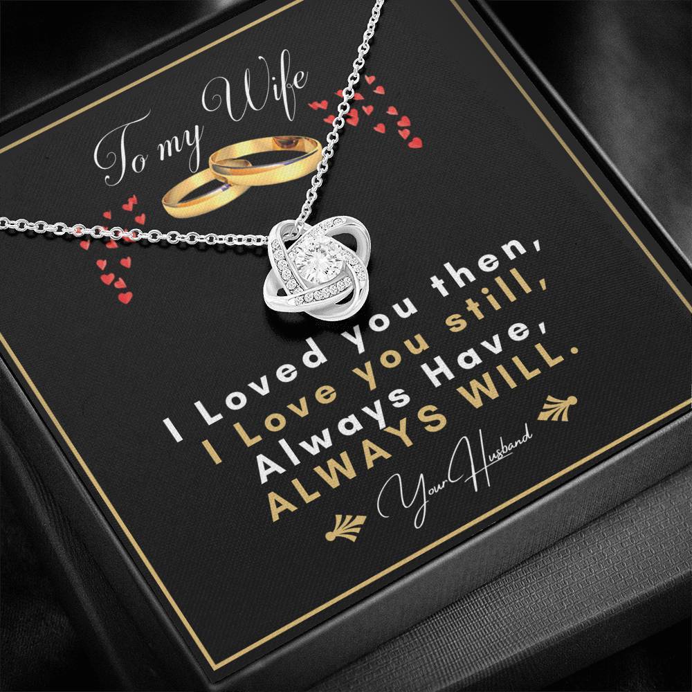 Almost Gone- To My Wife - Necklace Jewelry ShineOn Fulfillment Standard Box 