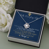 (almost sold out )im prepared to be your last everything love knot necklace Jewelry ShineOn Fulfillment 