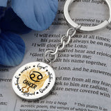 CANCER: Loyal, intuitive, caring, protective, emotional, creative. - Graphic Circle Keychain Jewelry ShineOn Fulfillment 