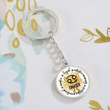 CANCER: Loyal, intuitive, caring, protective, emotional, creative. - Graphic Circle Keychain Jewelry ShineOn Fulfillment 