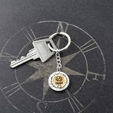 CANCER: Loyal, intuitive, caring, protective, emotional, creative. - Graphic Circle Keychain Jewelry ShineOn Fulfillment 