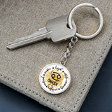 CANCER: Loyal, intuitive, caring, protective, emotional, creative. - Graphic Circle Keychain Jewelry ShineOn Fulfillment 