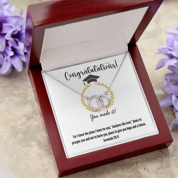 Congratulations! You made it - The Perfect Pair Necklace Jewelry ShineOn Fulfillment 