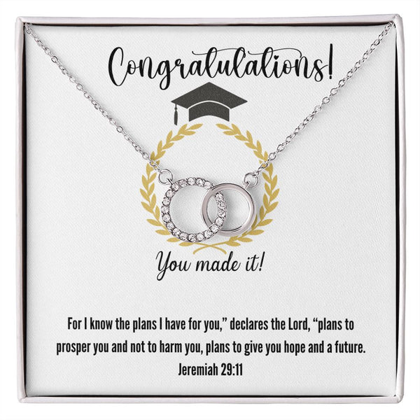 Congratulations! You made it - The Perfect Pair Necklace Jewelry ShineOn Fulfillment 