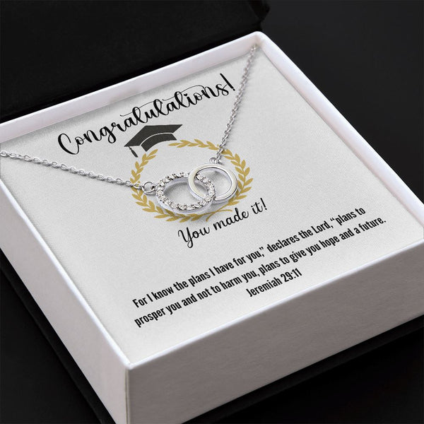 Congratulations! You made it - The Perfect Pair Necklace Jewelry ShineOn Fulfillment 