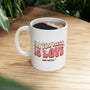 Cup of Affection: 'All You Need Is Love and Coffee' - Exclusive Web Edition Mug Printify 