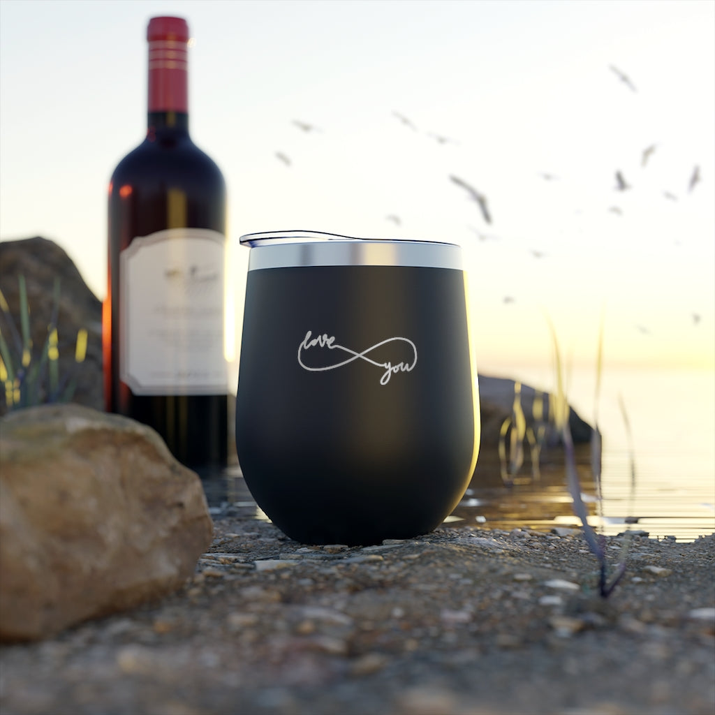 Every Father's Day, stepdads don't get the gift they deserve, but this is the day - Copper Vacuum Insulated Cup, 12oz Mug Printify 