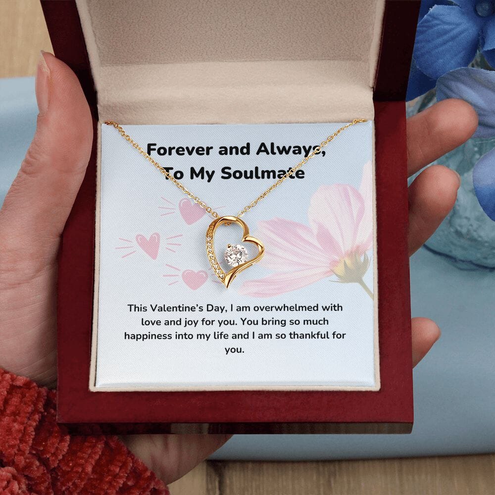 Forever and Always, To My Soulmate - Forever Love Necklace - Jewelry ShineOn Fulfillment 