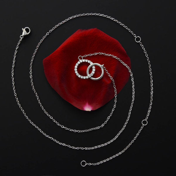 Happy Birthday My Princess - The Perfect Pair Necklace for a daughter. Jewelry ShineOn Fulfillment 