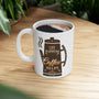 Life Happens, Coffee Helps - Empowering Ceramic Coffee Mug Mug Printify 