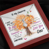 Necklace Alluring Beauty for Daughter - Love Dad Jewelry ShineOn Fulfillment 