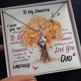 Necklace Alluring Beauty for Daughter - Love Dad Jewelry ShineOn Fulfillment 
