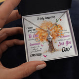 Necklace Alluring Beauty for Daughter - Love Dad Jewelry ShineOn Fulfillment Standard Box 