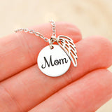 Part of my Heart lives in Heaven - Remembrance Necklace 