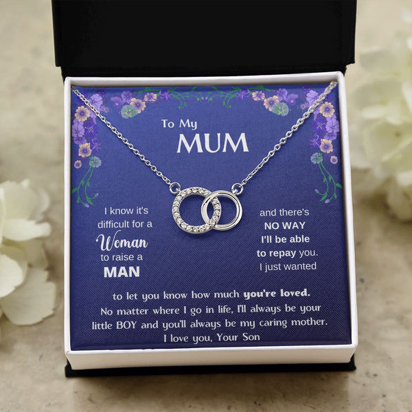 Perfect Gift for Mom - Perfect Pair Necklace Jewelry ShineOn Fulfillment 