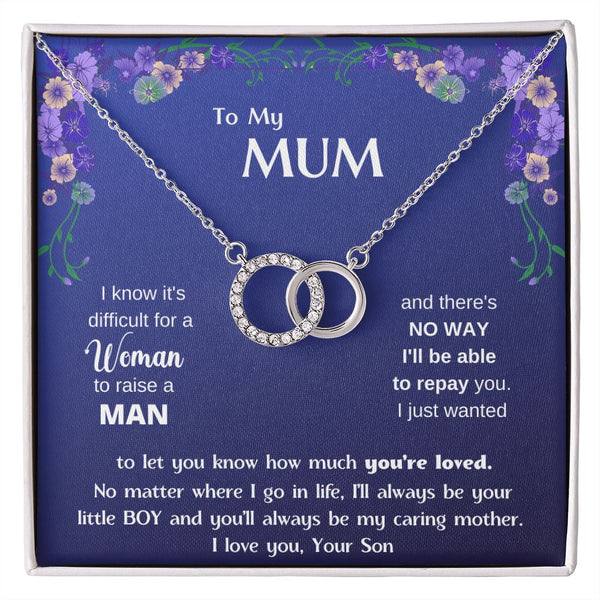 Perfect Gift for Mom - Perfect Pair Necklace Jewelry ShineOn Fulfillment 