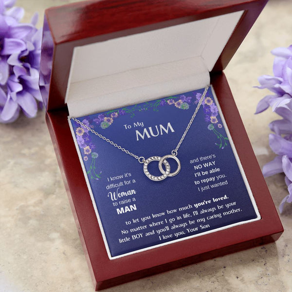 Perfect Gift for Mom - Perfect Pair Necklace Jewelry ShineOn Fulfillment 