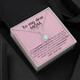 Pink- To My Dear Mom | I Can't Imagine My Life Without You | From Son to Mother Necklace Jewelry ShineOn Fulfillment Standard Box 