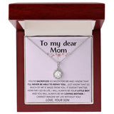 roado -To My Dear Mom | I Can't Imagine My Life Without You | From Son to Mother Necklace Jewelry ShineOn Fulfillment 