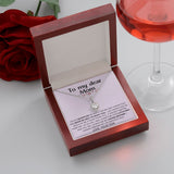 roado -To My Dear Mom | I Can't Imagine My Life Without You | From Son to Mother Necklace Jewelry ShineOn Fulfillment 