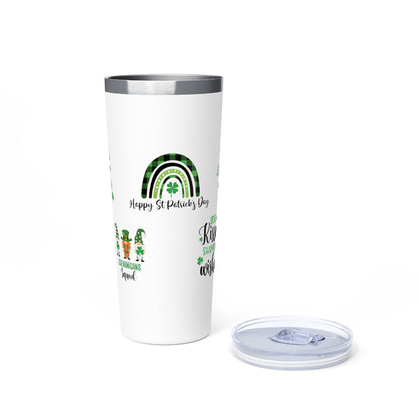 St Patrick's day - Copper Vacuum Insulated Tumbler, 22oz Mug Printify 