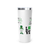 St Patrick's day - Copper Vacuum Insulated Tumbler, 22oz Mug Printify 