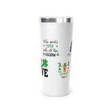 St Patrick's day - Copper Vacuum Insulated Tumbler, 22oz Mug Printify 