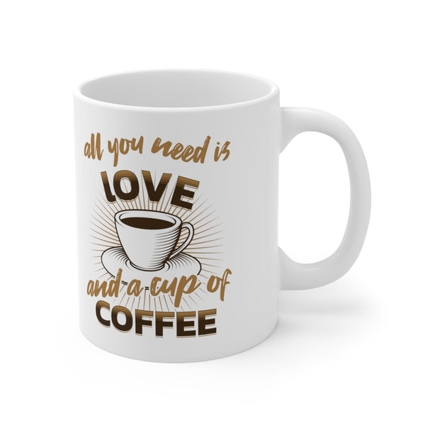 The Love Brew - Your Perfect Coffee Companion! Mug Printify 11oz 