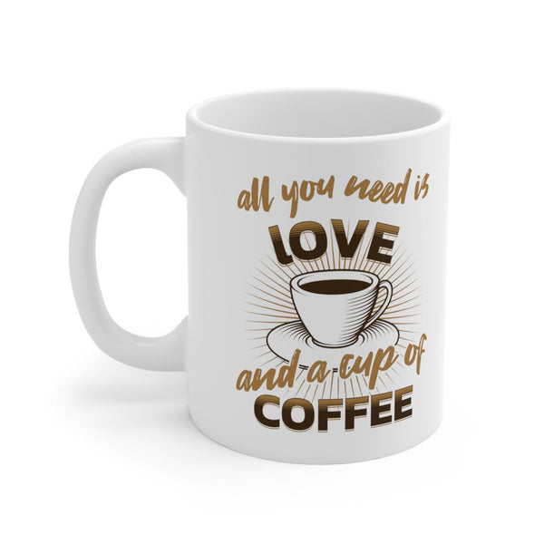 The Love Brew - Your Perfect Coffee Companion! Mug Printify 15oz 