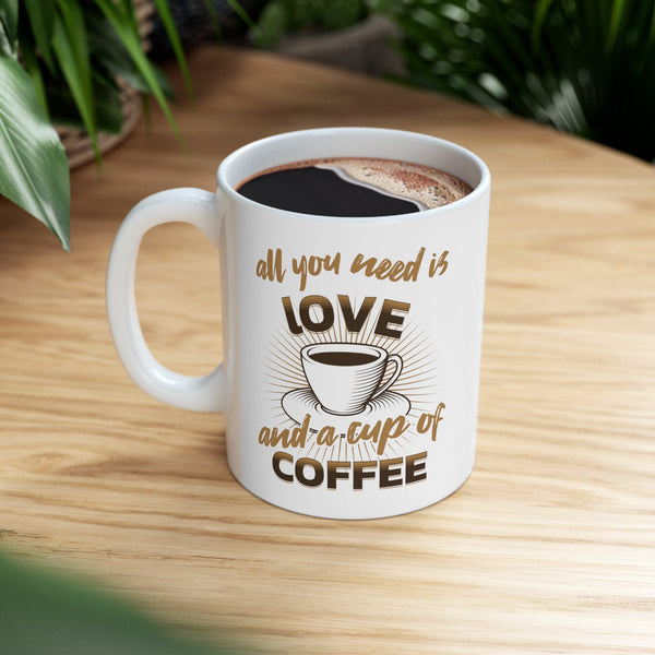 The Love Brew - Your Perfect Coffee Companion! Mug Printify 