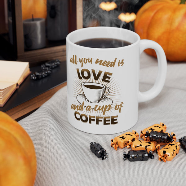 The Love Brew - Your Perfect Coffee Companion! Mug Printify 