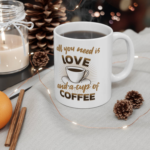 The Love Brew - Your Perfect Coffee Companion! Mug Printify 