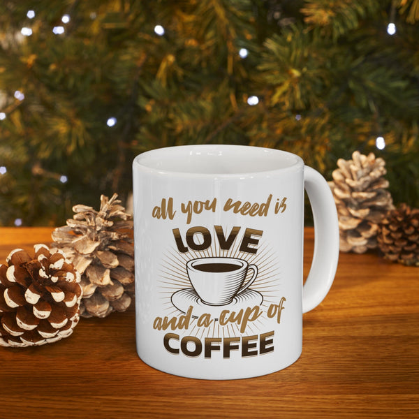 The Love Brew - Your Perfect Coffee Companion! Mug Printify 